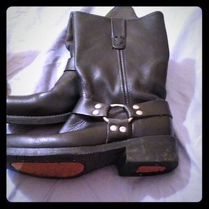 Double H Leather Riding Boots